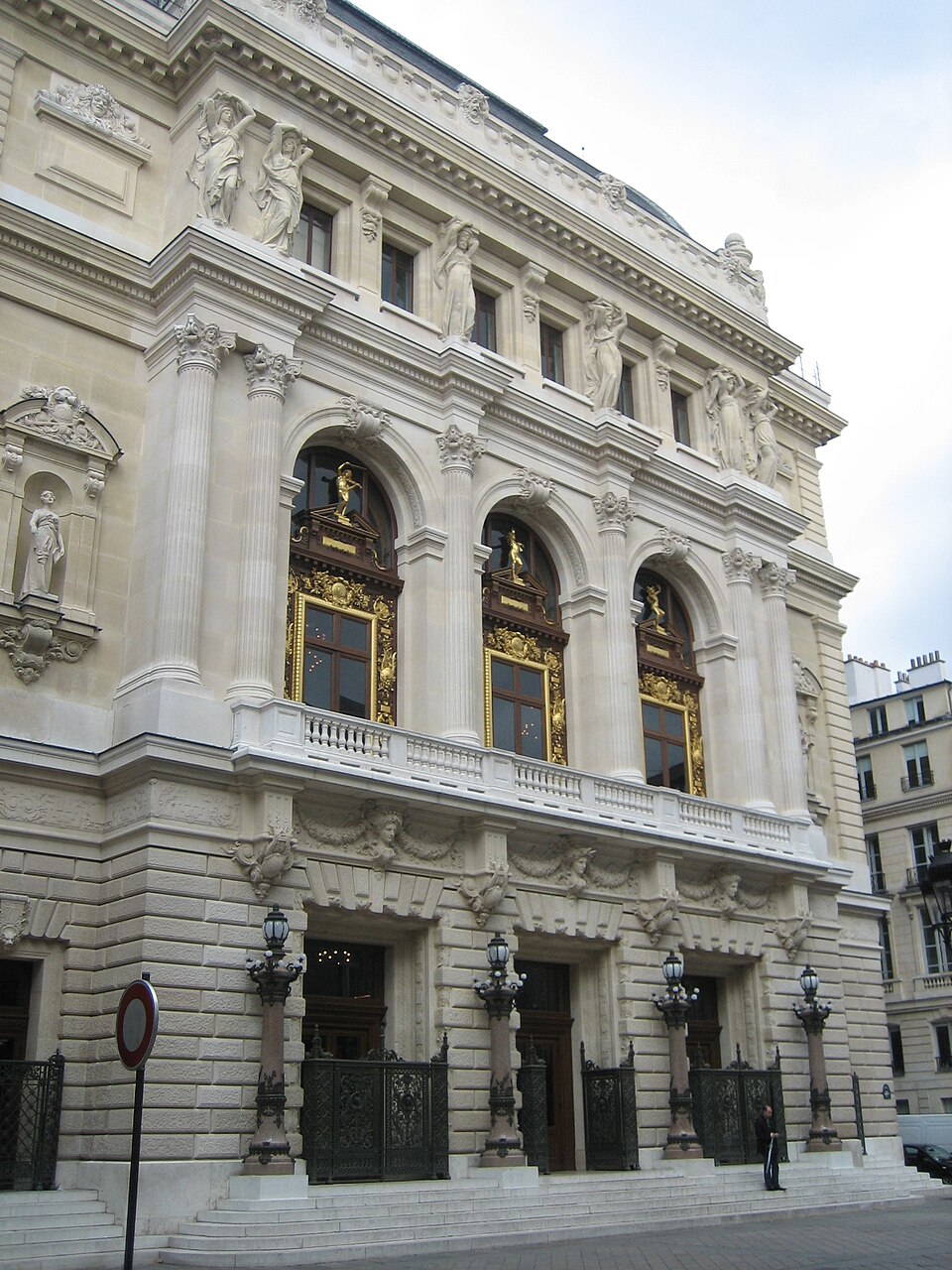 A photograph of Opéra-Comique