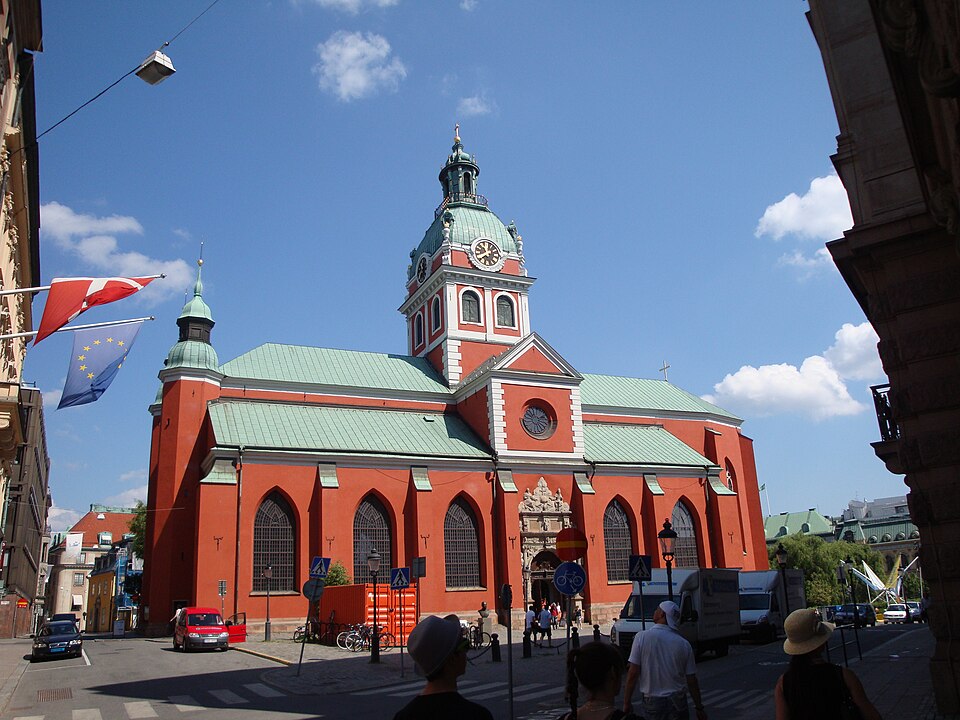 A photograph of Saint James's Church