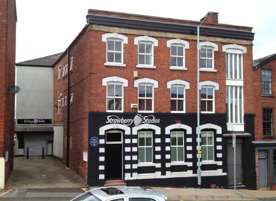 A photograph of Strawberry Studios