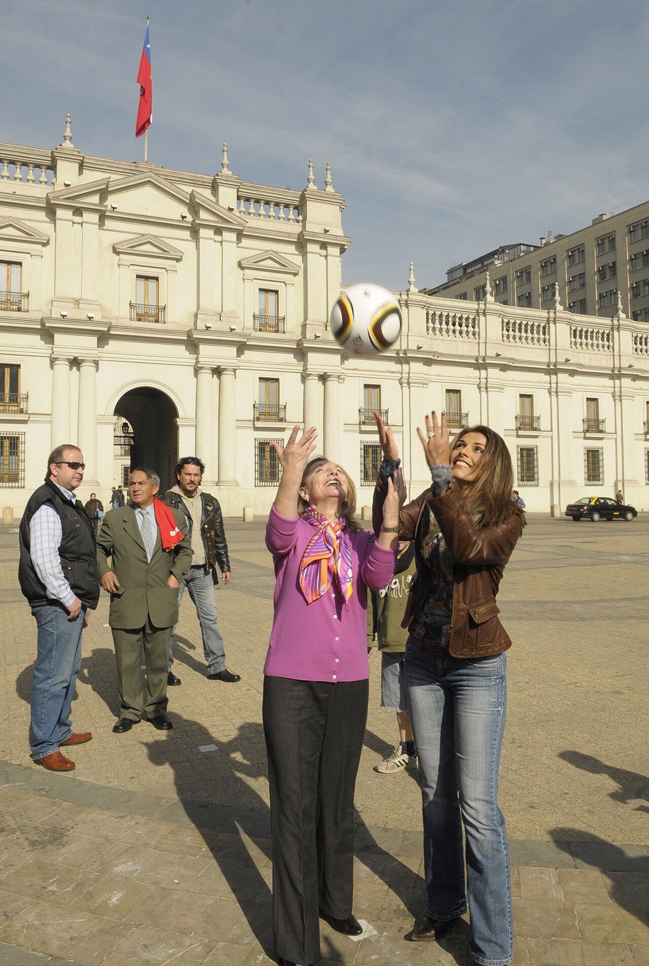 Una fotografia di La Moneda Palace
