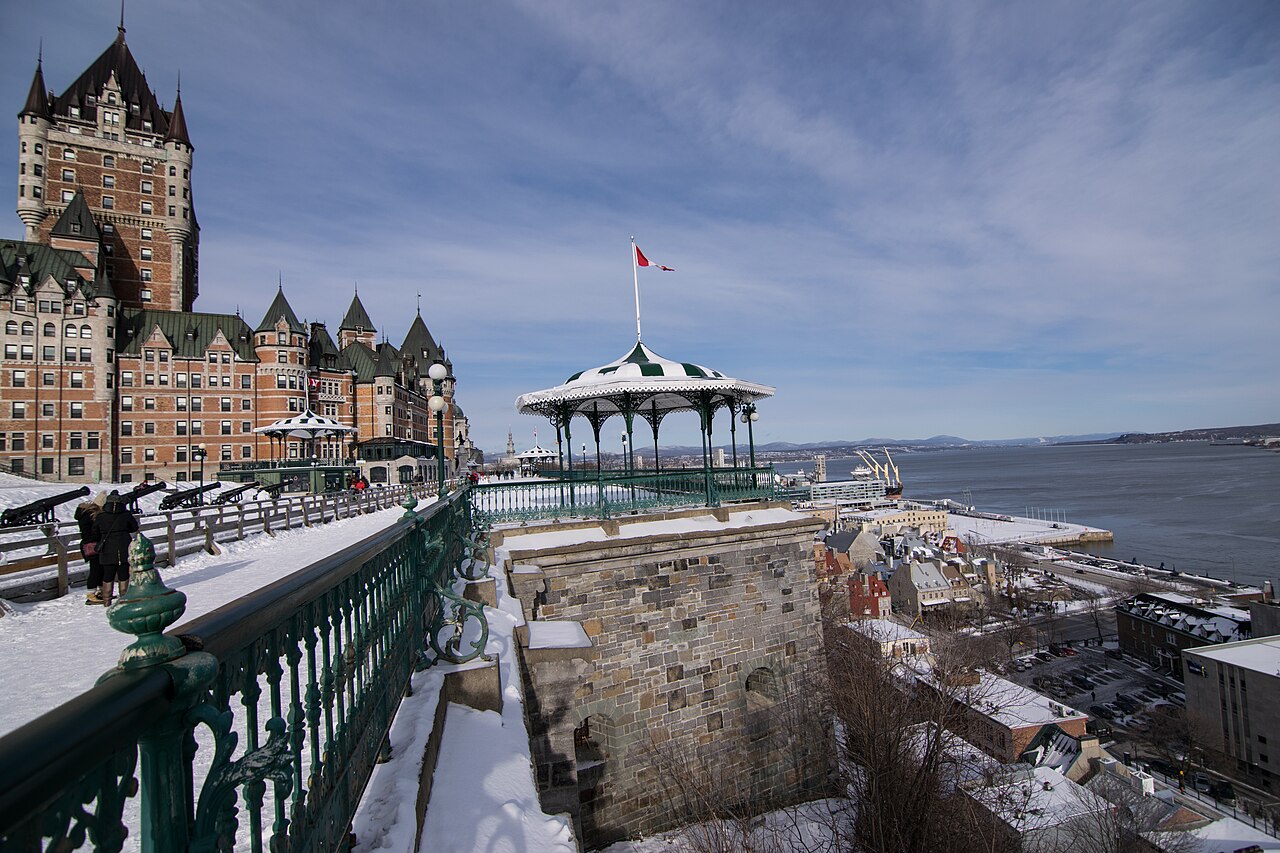 Una fotografia di Dufferin Terrace