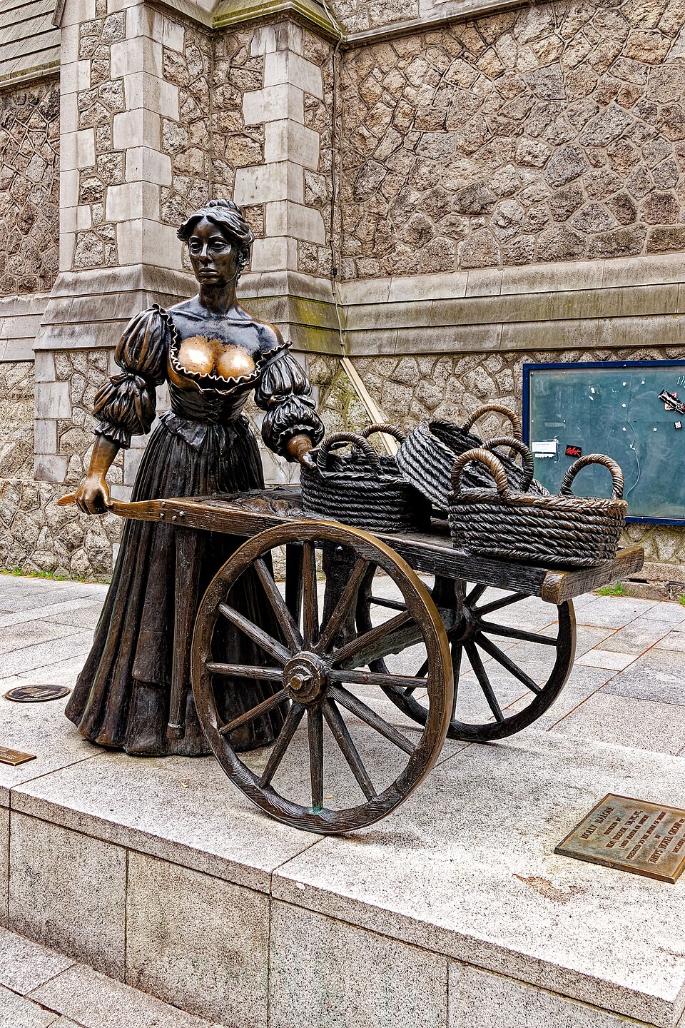 A photograph of Molly Malone