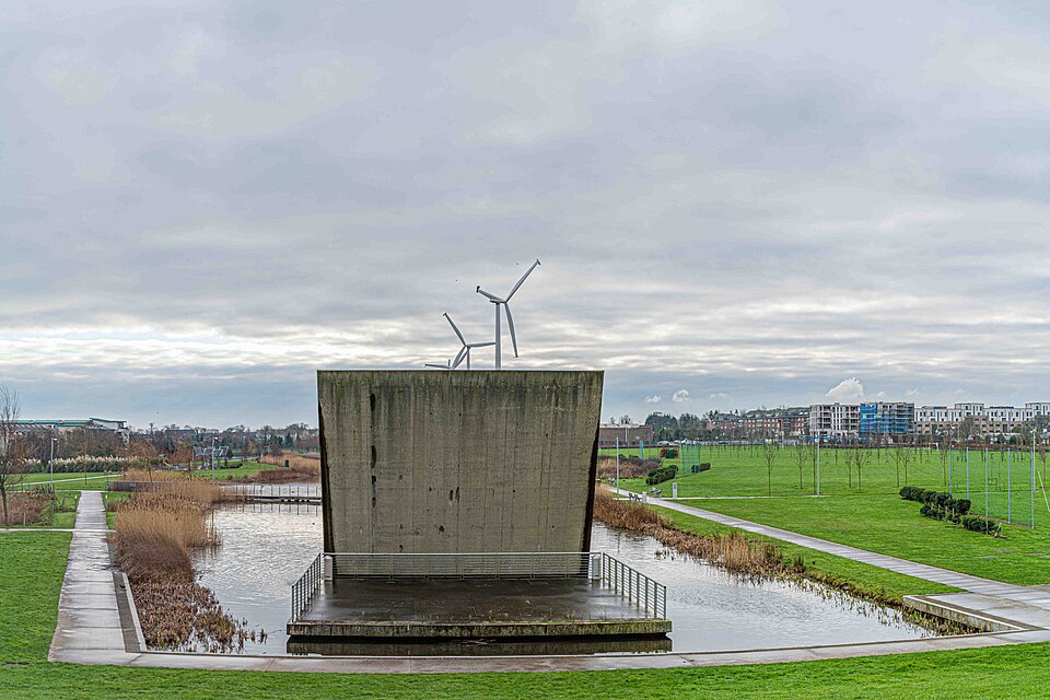 A photograph of Father Collins Park