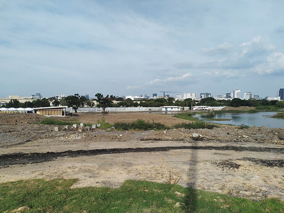 A photograph of King Rama IX Memorial Park