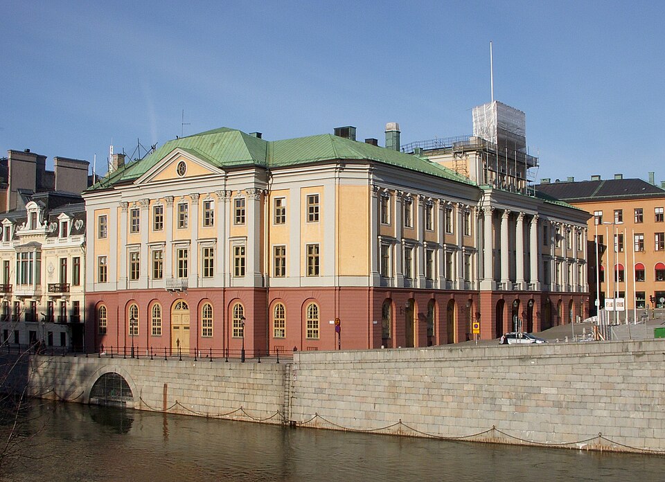 A photograph of Arvfurstens palats