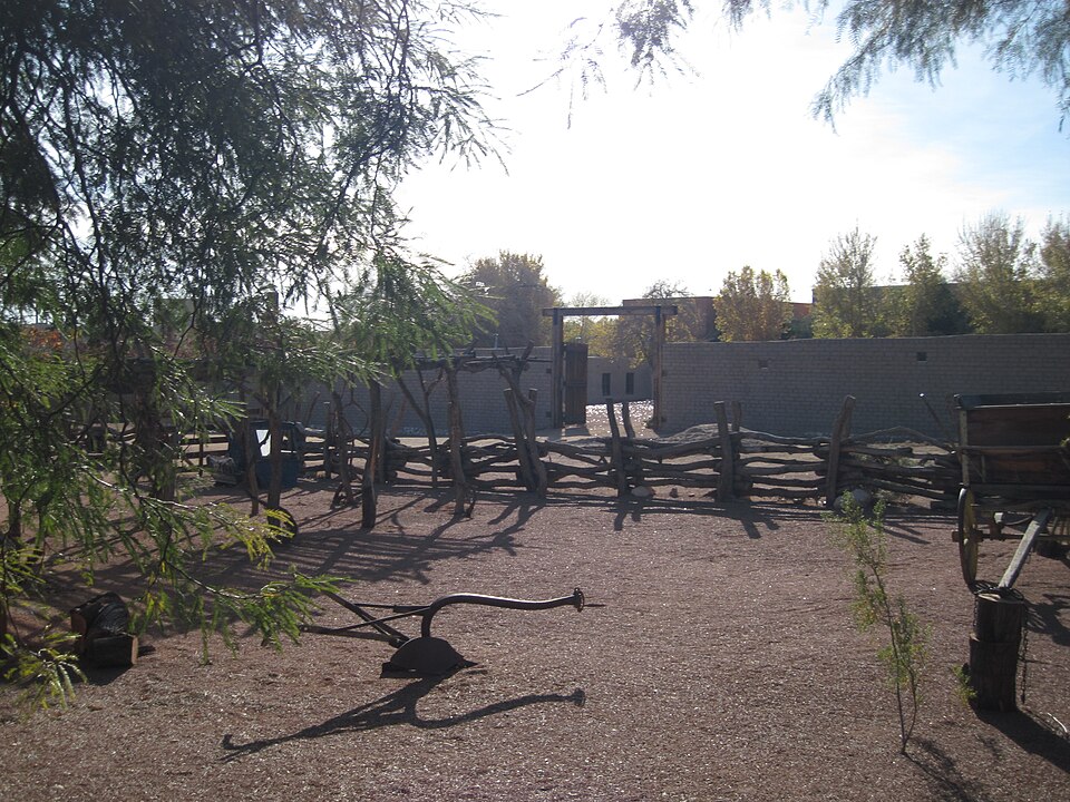 A photograph of Old Las Vegas Fort State Historical Park