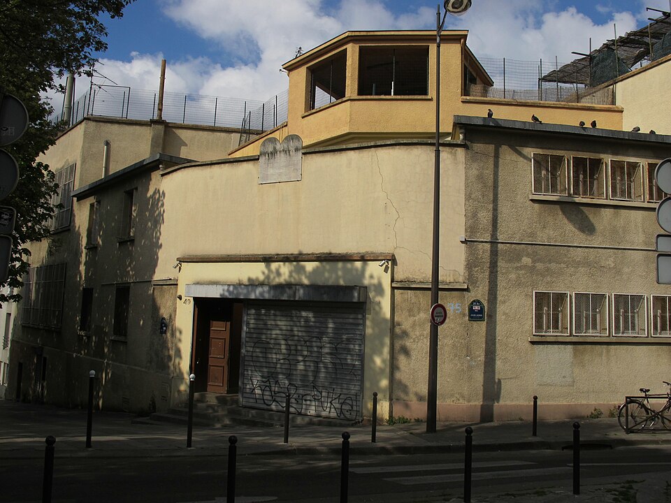 A photograph of Synagogue Belleville