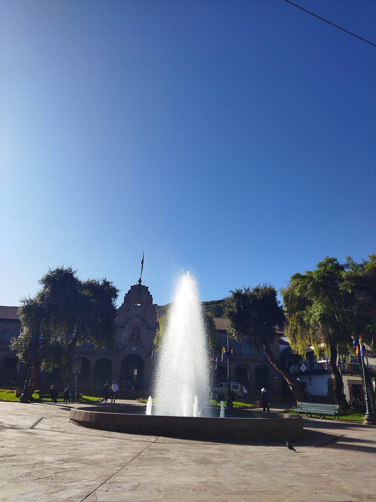 A photograph of Plaza Regocijo