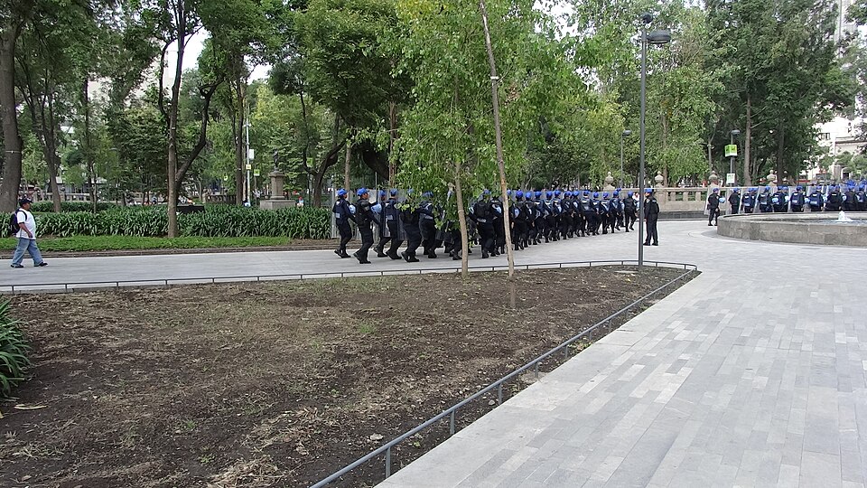 A photograph of Alameda Central Park