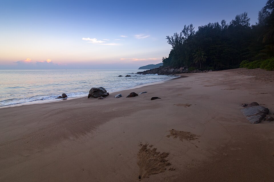 A photograph of Banana beach