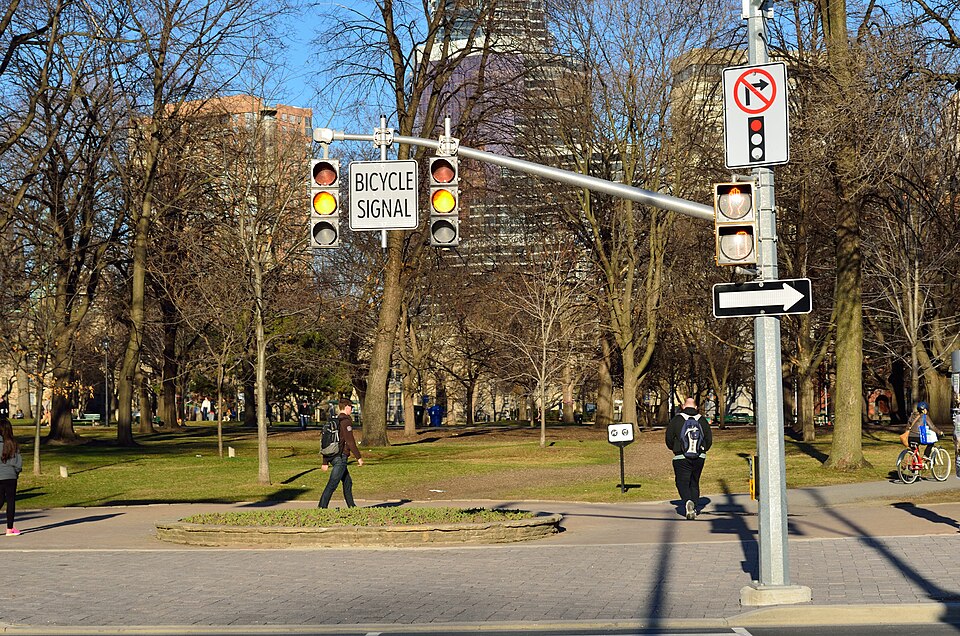 A photograph of Queen's Park