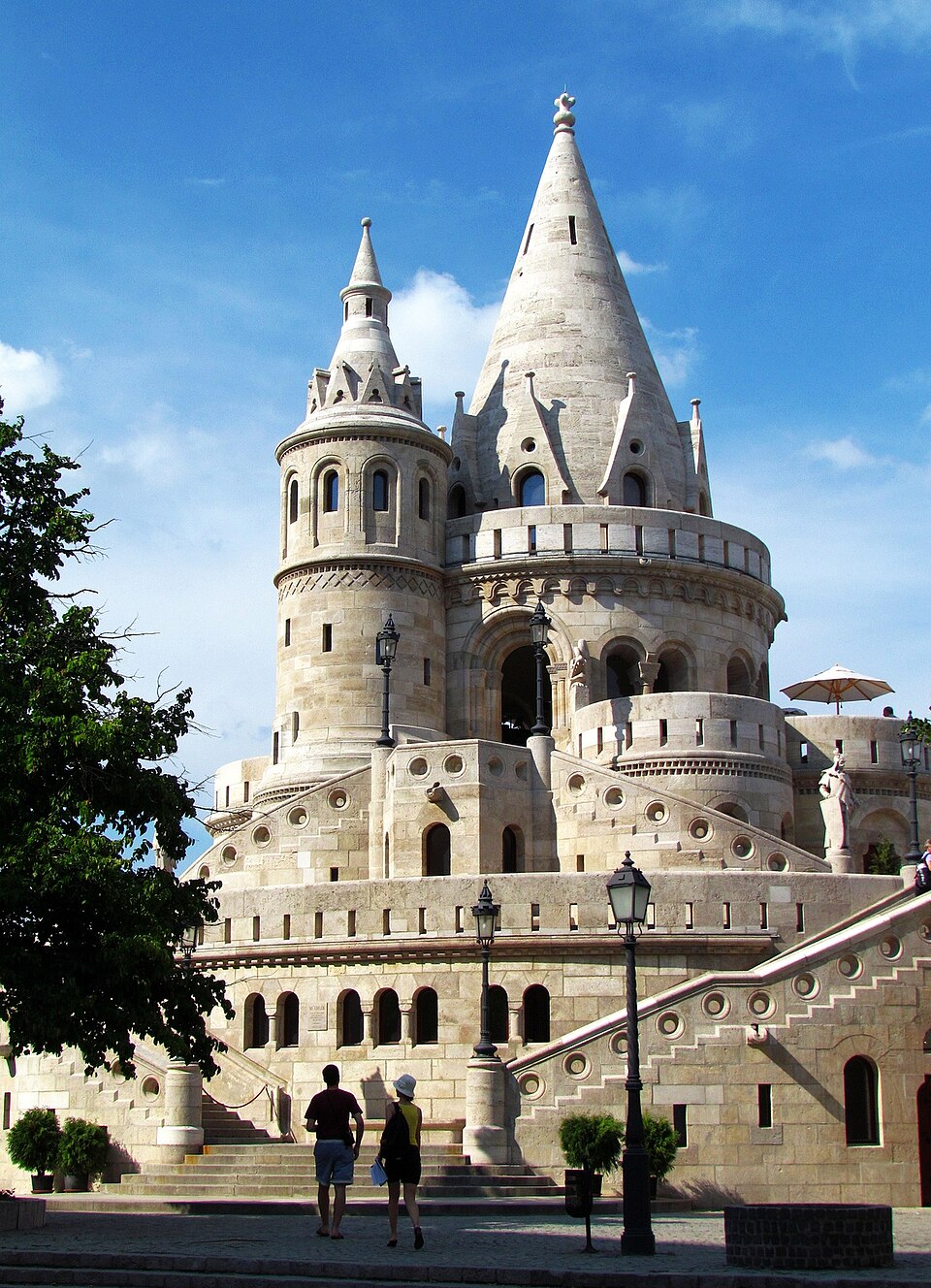 A photograph of Fisherman's Bastion