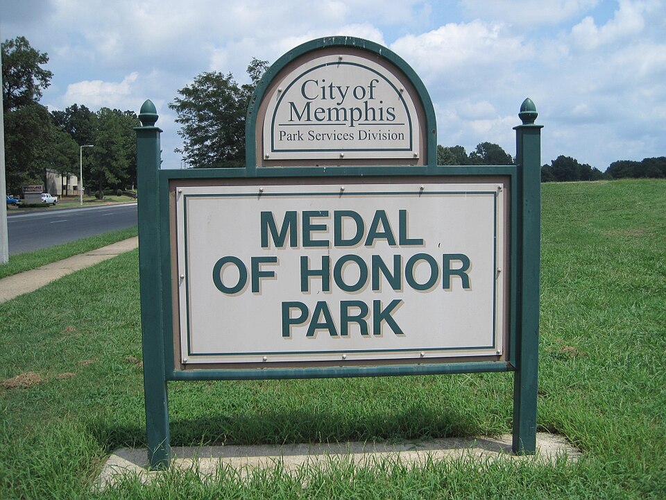 A photograph of Medal of Honor Park