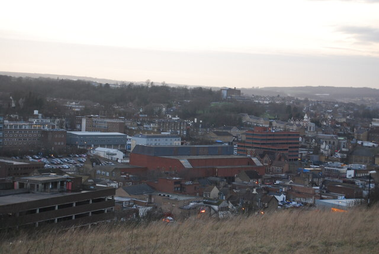 A photograph of South Town Centre