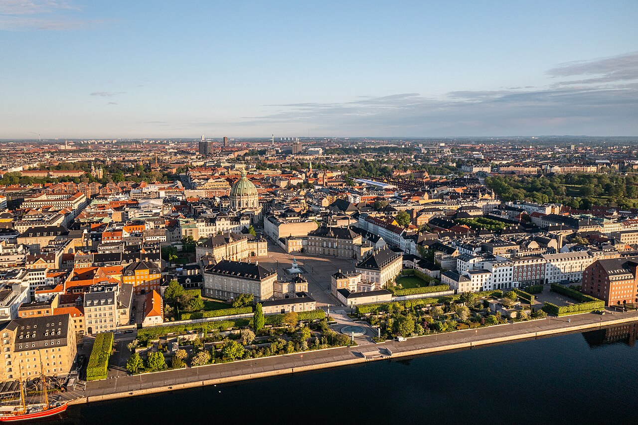 Una fotografía de Amalienborg