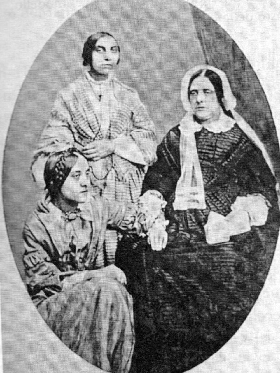 A photograph of Christina Rossetti