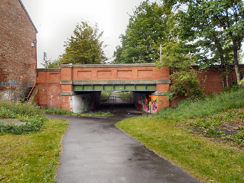 A photograph of Stockport Branch Canal