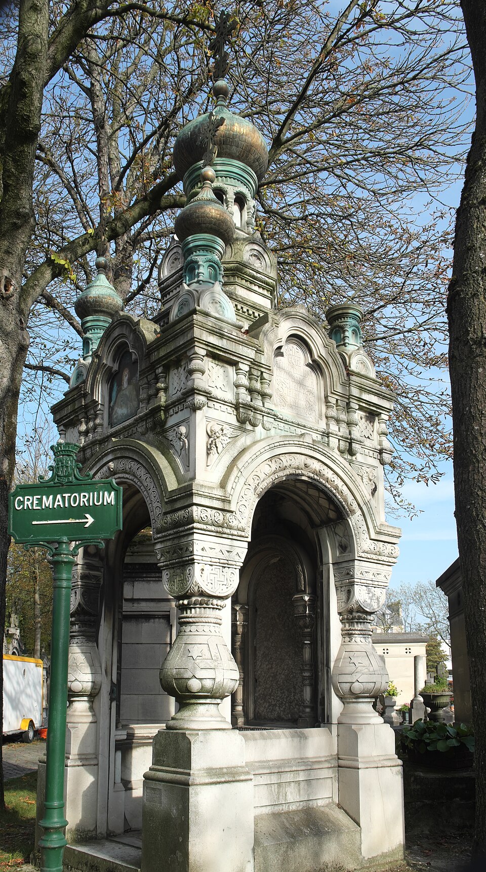 A photograph of Grave of Yakovleff