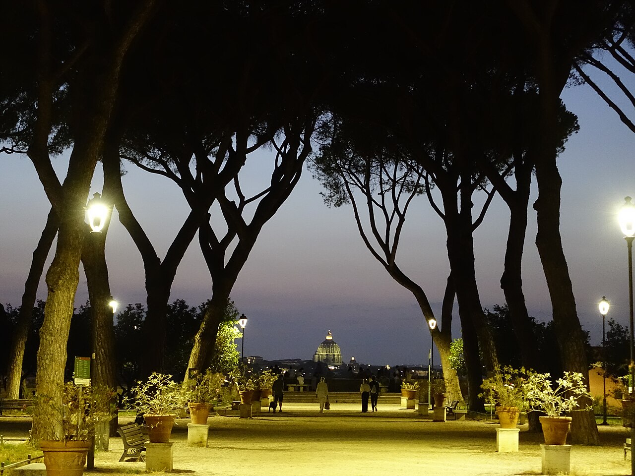 Una fotografia di Giardino degli Aranci