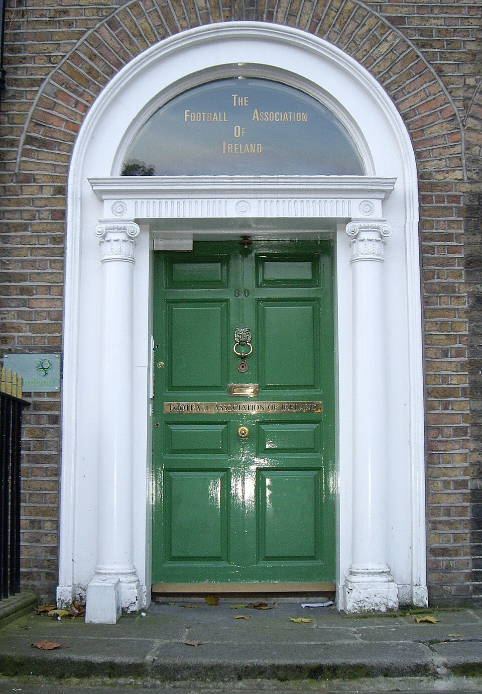 A photograph of Merrion Square