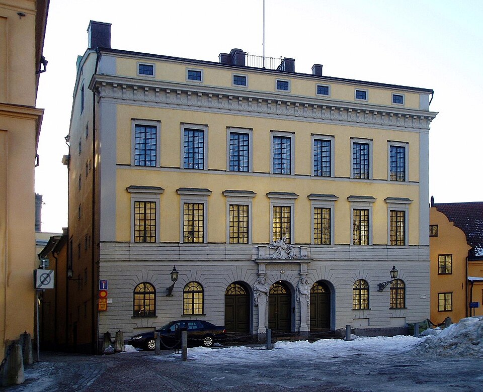 A photograph of Tessin Palace