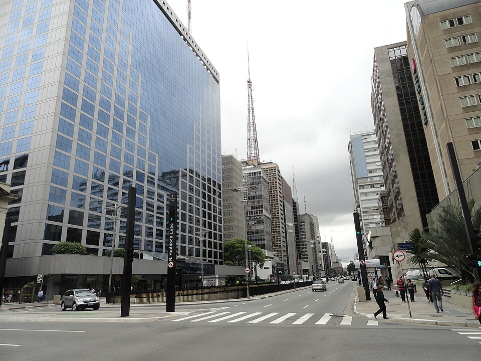 A photograph of Paulista Mall