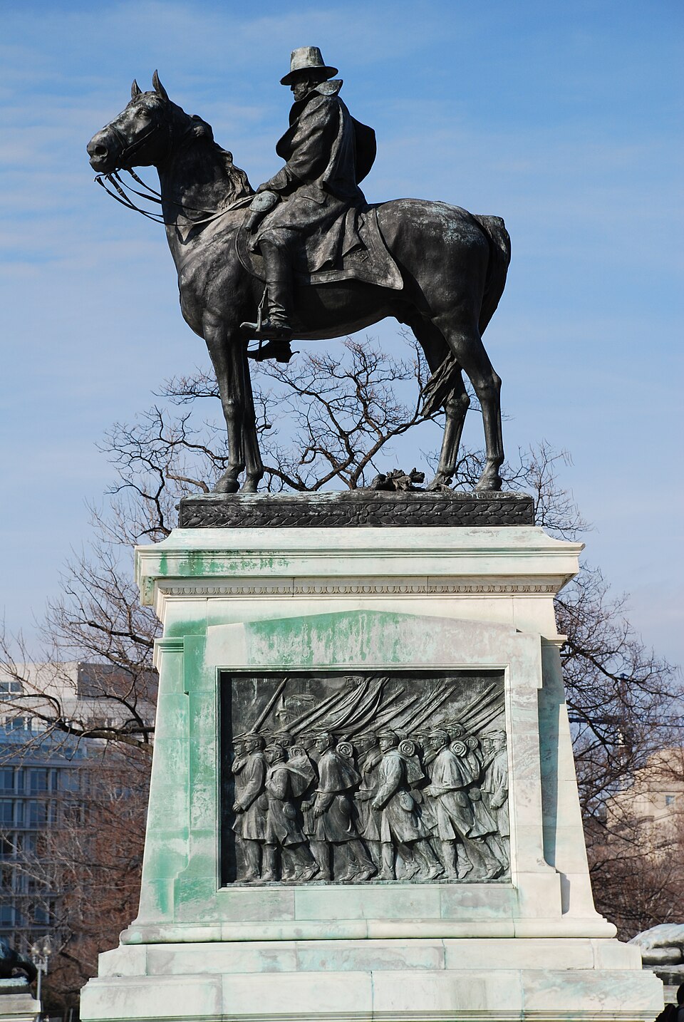 A photograph of Ulysses S. Grant Memorial