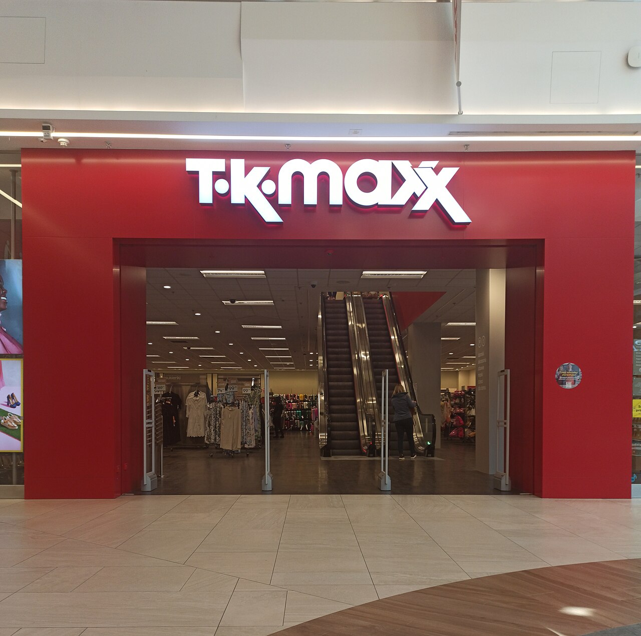 A photograph of TK Maxx