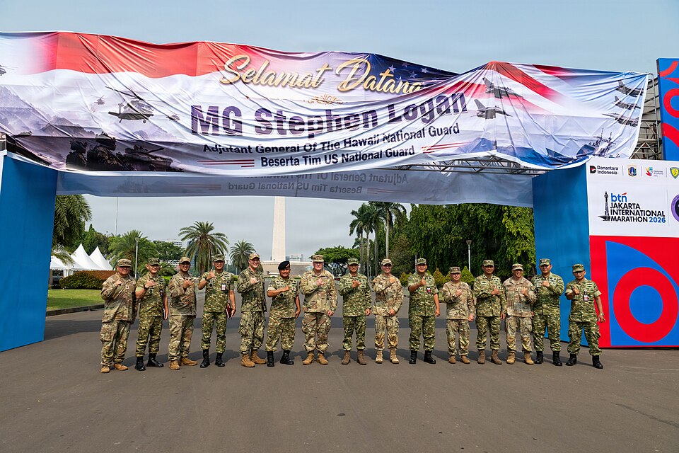 A photograph of National Monument of Indonesia