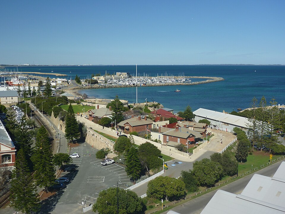 A photograph of Bathers Beach