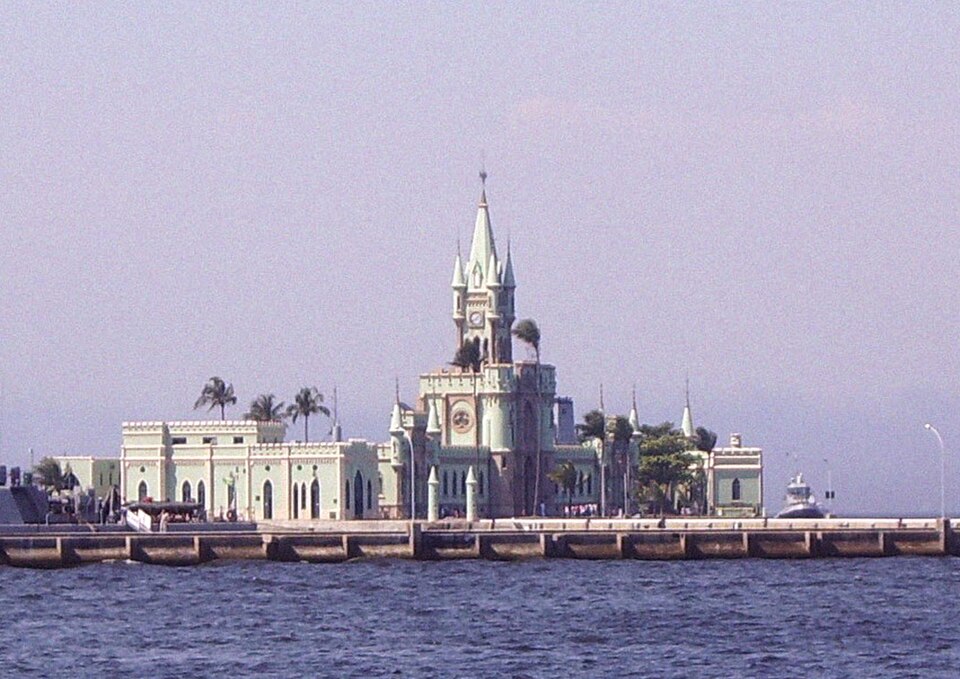 A photograph of Ilha Fiscal