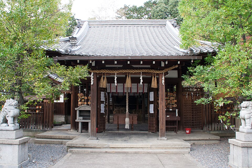 A photograph of Imakumano Shrine