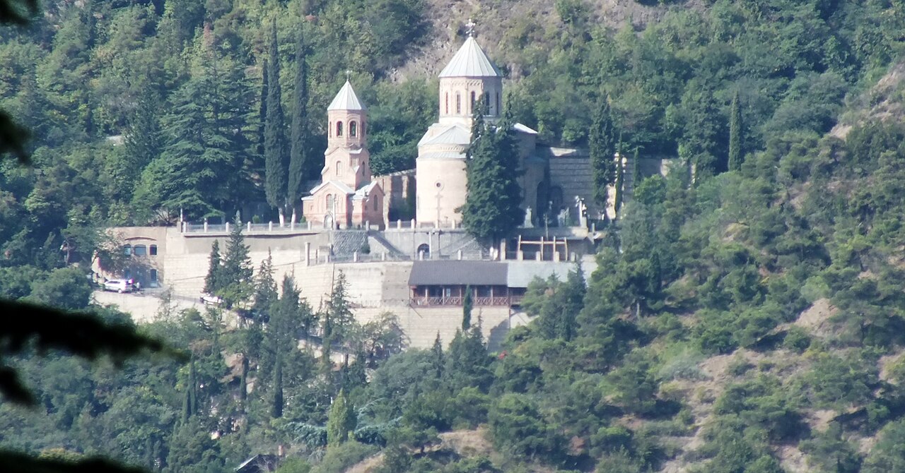 A photograph of Mtatsminda Pantheon