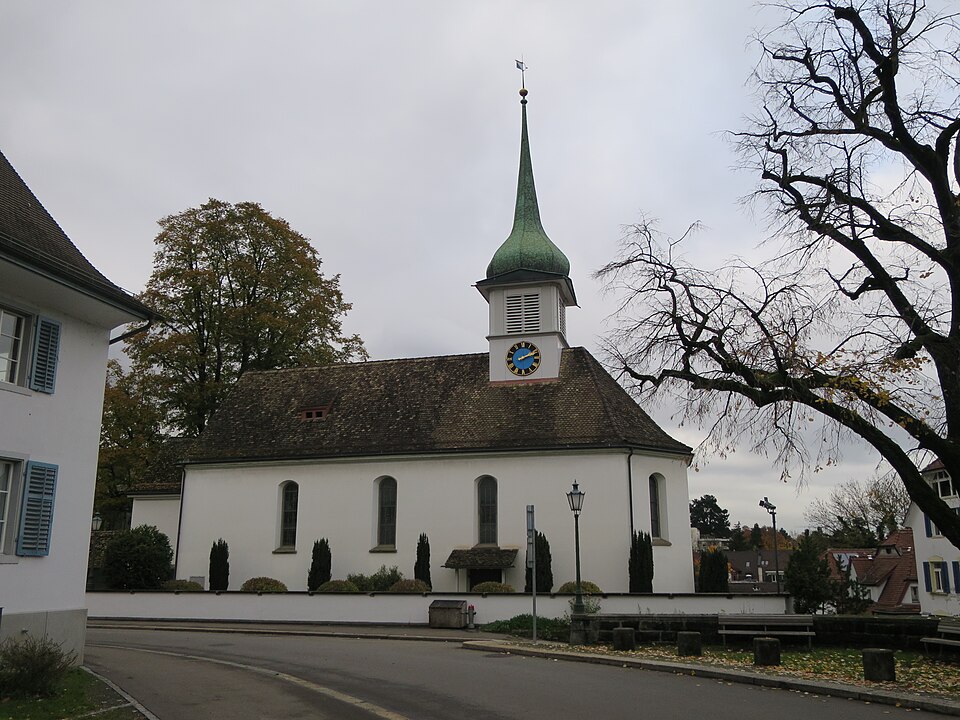 A photograph of Old Church Wollishofen