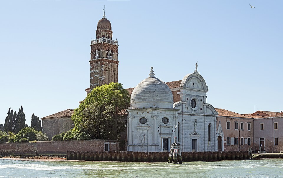 A photograph of San Michele in Isola