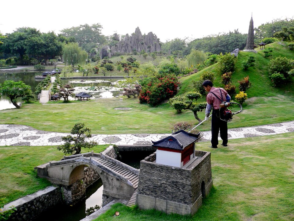 A photograph of Splendid China Folk Village