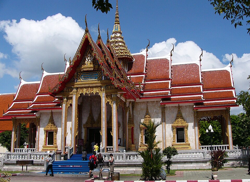 A photograph of Karon Temple Market