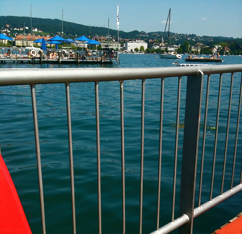 A photograph of Seebad Enge