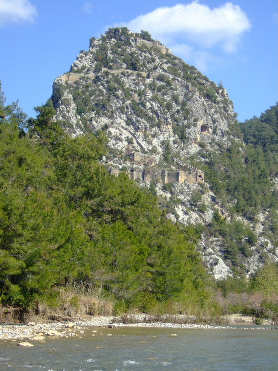 A photograph of Alara Castle