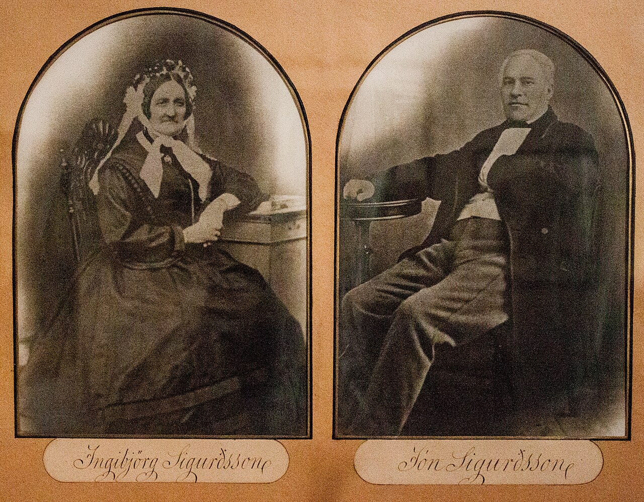 A photograph of Jón Sigurðsson