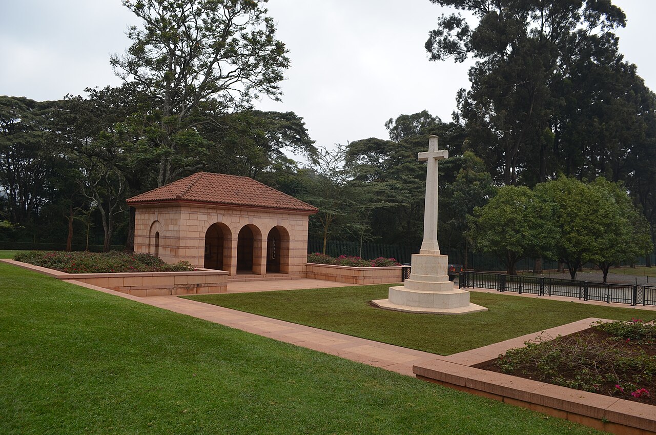 A photograph of Nairobi War Cemetery