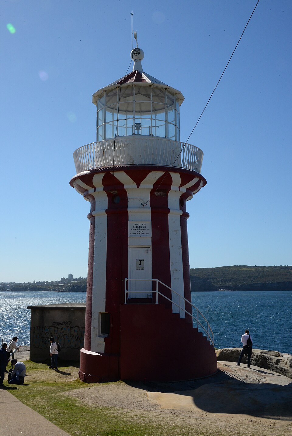 A photograph of Hornby Lighthouse