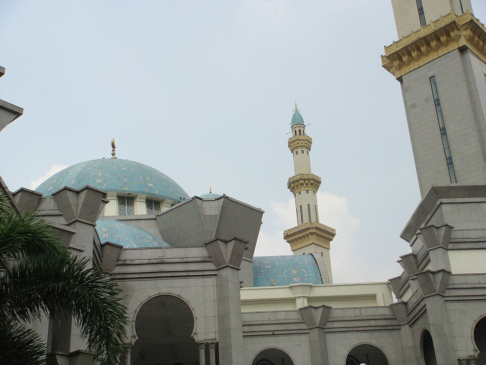 A photograph of Federal Territory Mosque