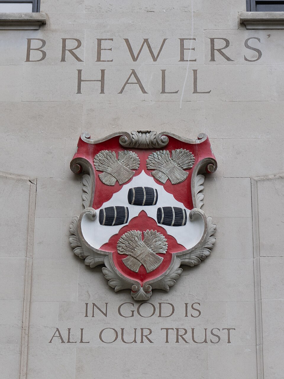 A photograph of Brewers' Hall Garden