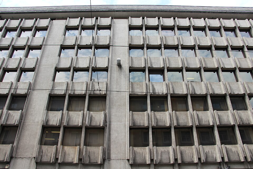 A photograph of Palace of Justice of Brussels