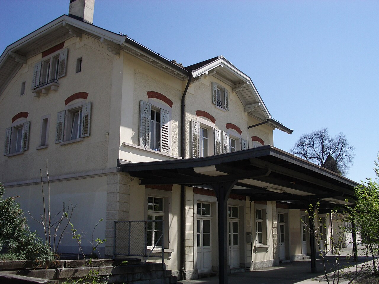 Zurich Letten railway station fotoğrafı