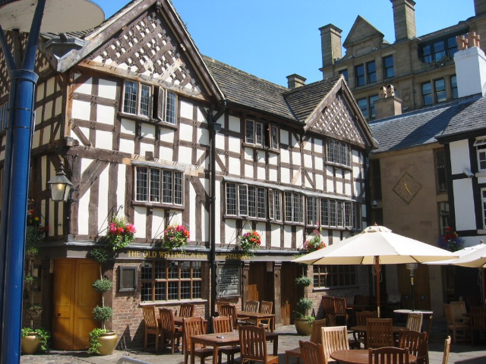 A photograph of The Old Wellington Inn
