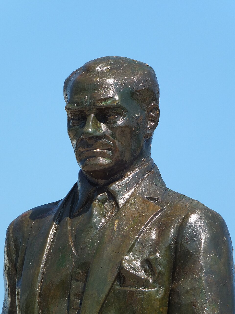 A photograph of Atatürk Heykeli