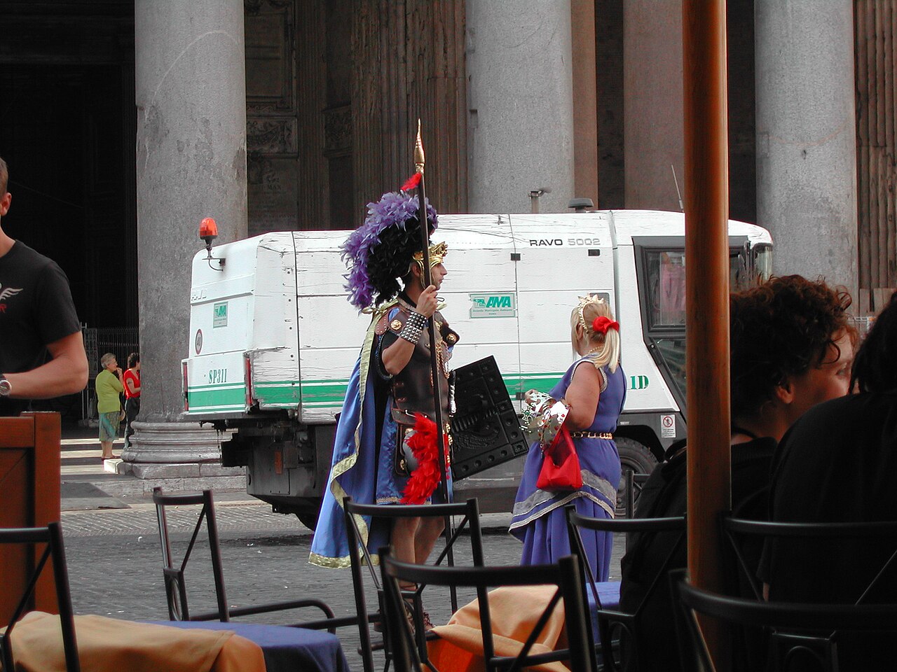Ein Foto von Piazza della Rotonda