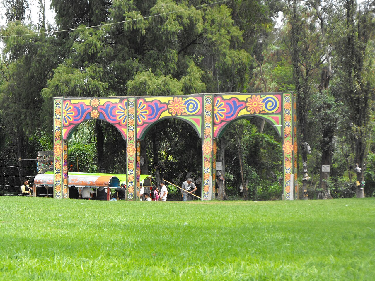 Une photographie de Xochimilco